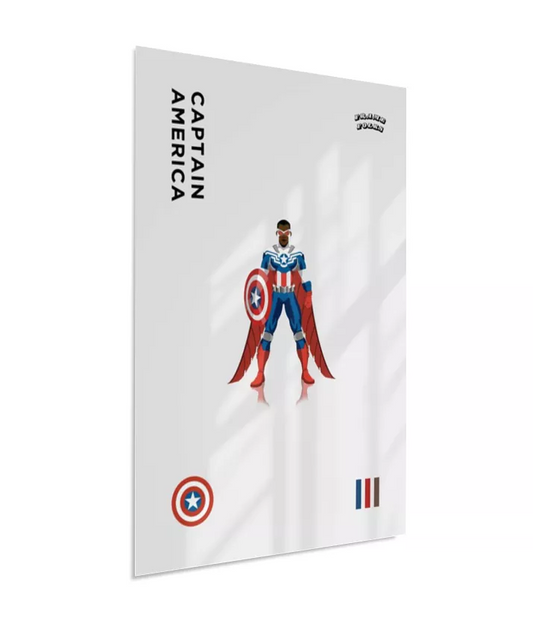 Quadro Capitão America - Sam Wilson