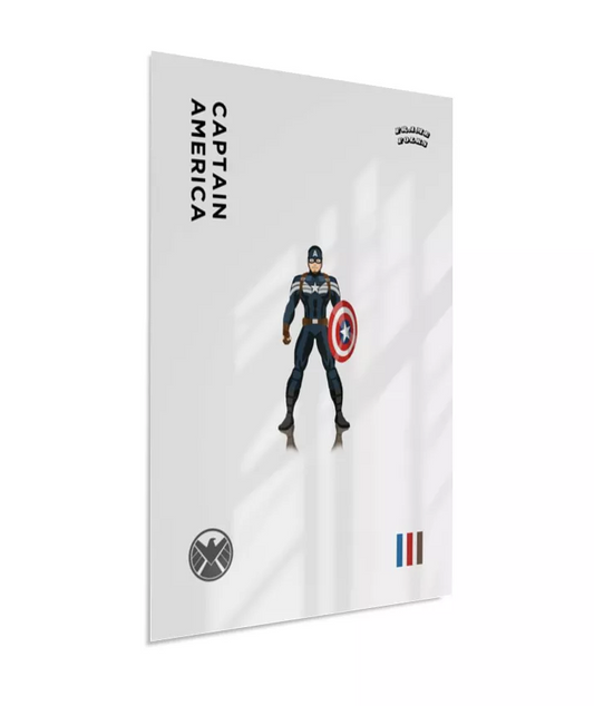Quadro Capitão America - Shield