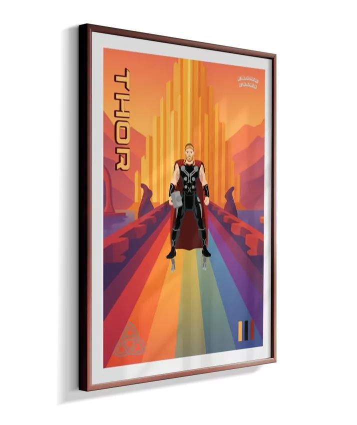 Quadro Thor - Asgard