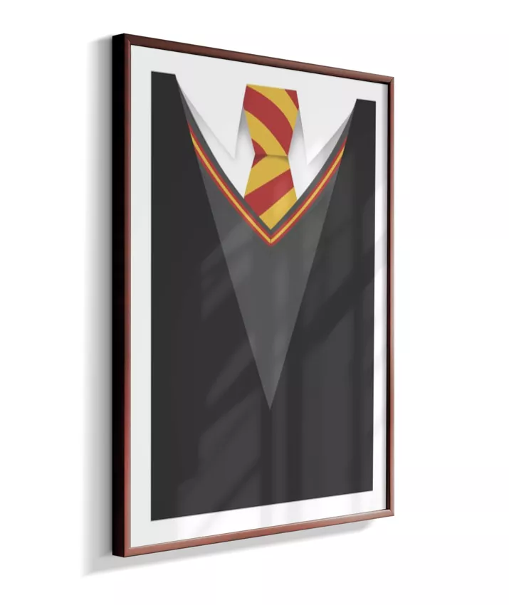 Quadro Harry Potter - Casa Grifinória