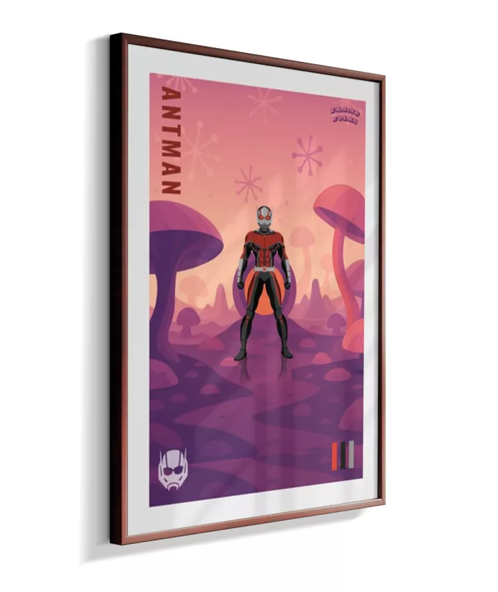 Quadro Homem Formiga - Reino Quântico