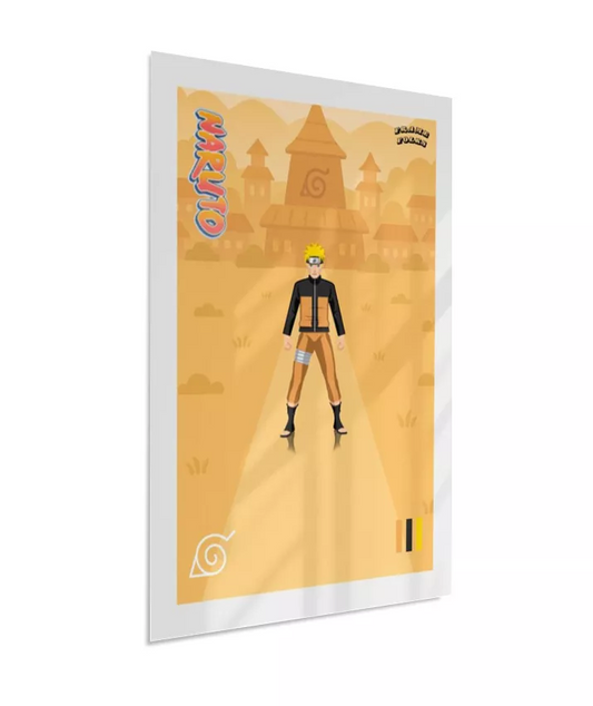 Quadro Naruto - Vila da Folha