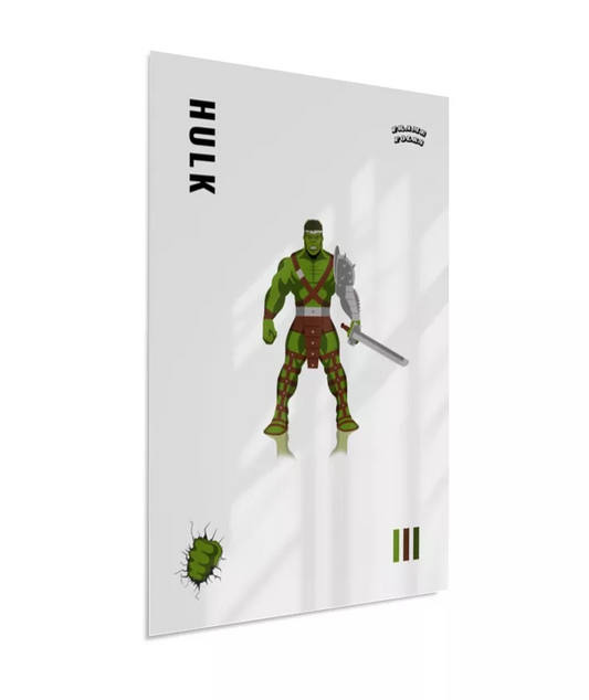 Quadro Hulk - Planeta Hulk