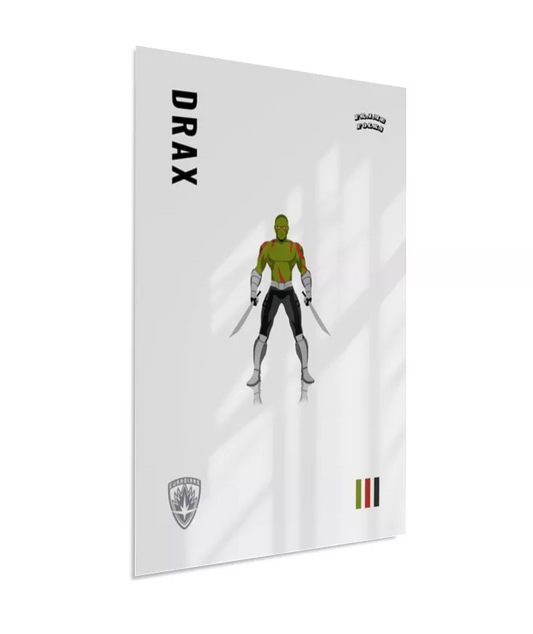 Quadro Drax - Armadura