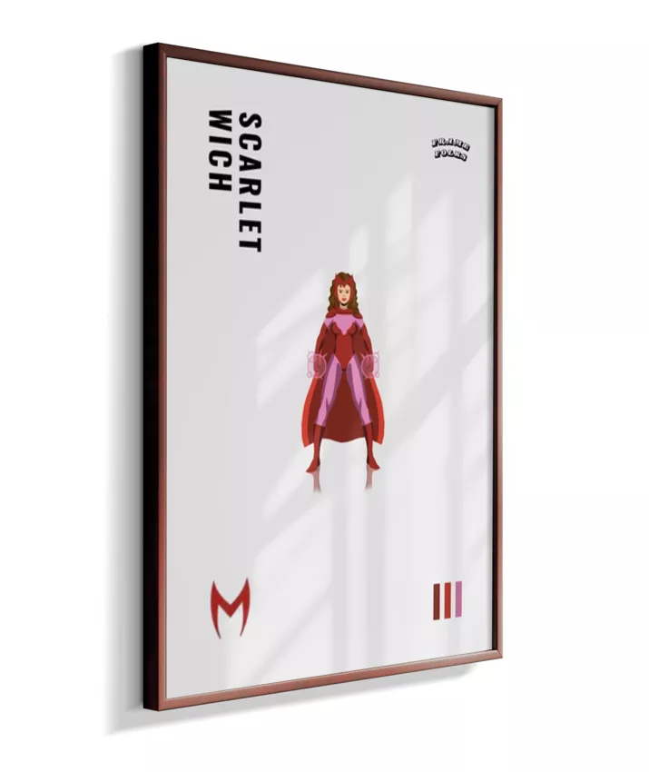 Quadro Feiticeira Escarlate - Clássica