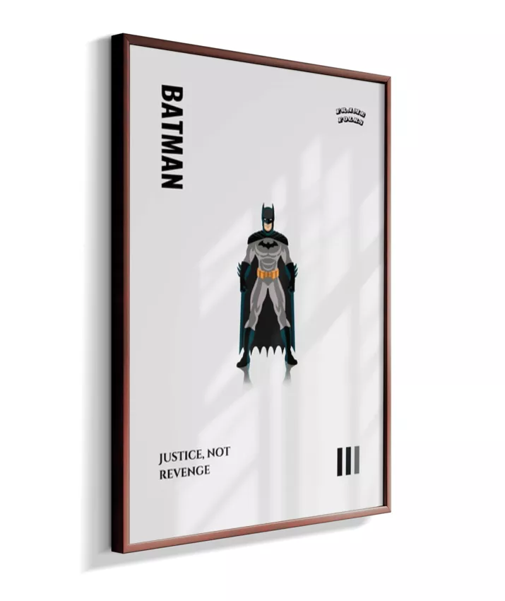 Quadro Batman - Justice, not revenge