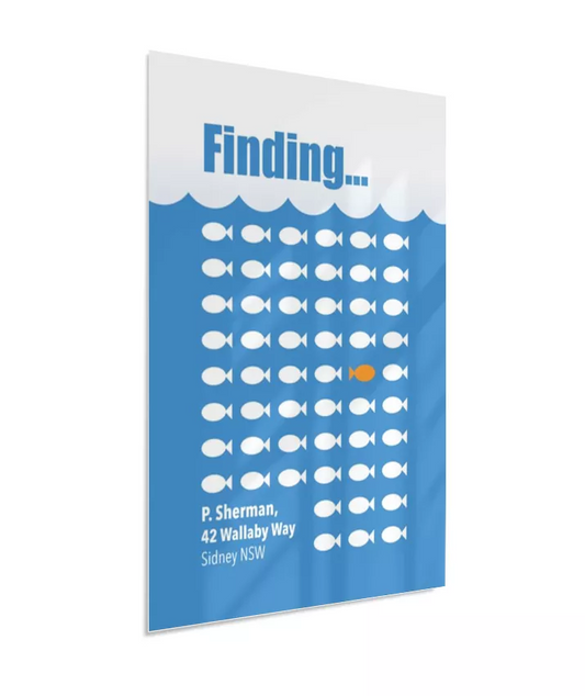 Quadro Procurando Nemo