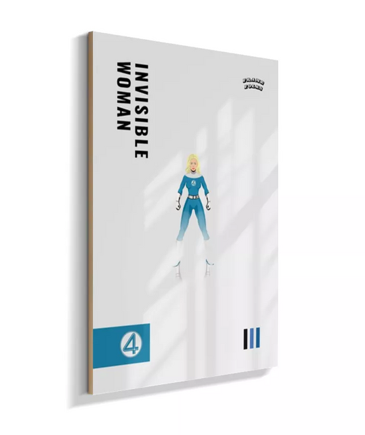 Quadro Mulher Invisível - Filme