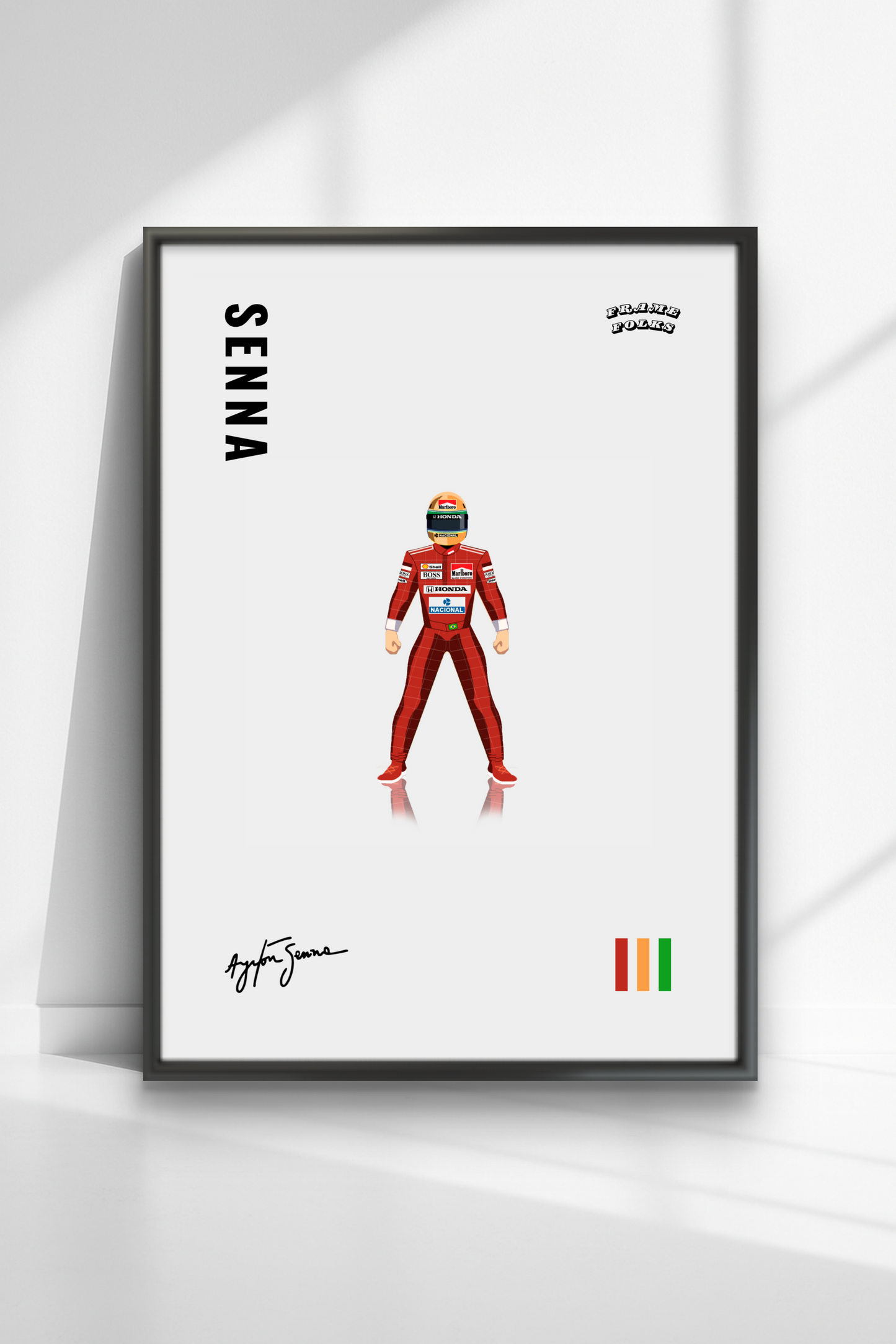 Quadro Ayrton Senna
