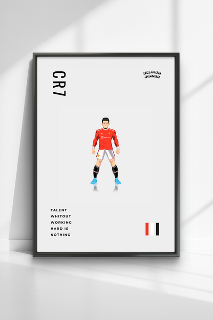 Quadro CR7 - Manchester United