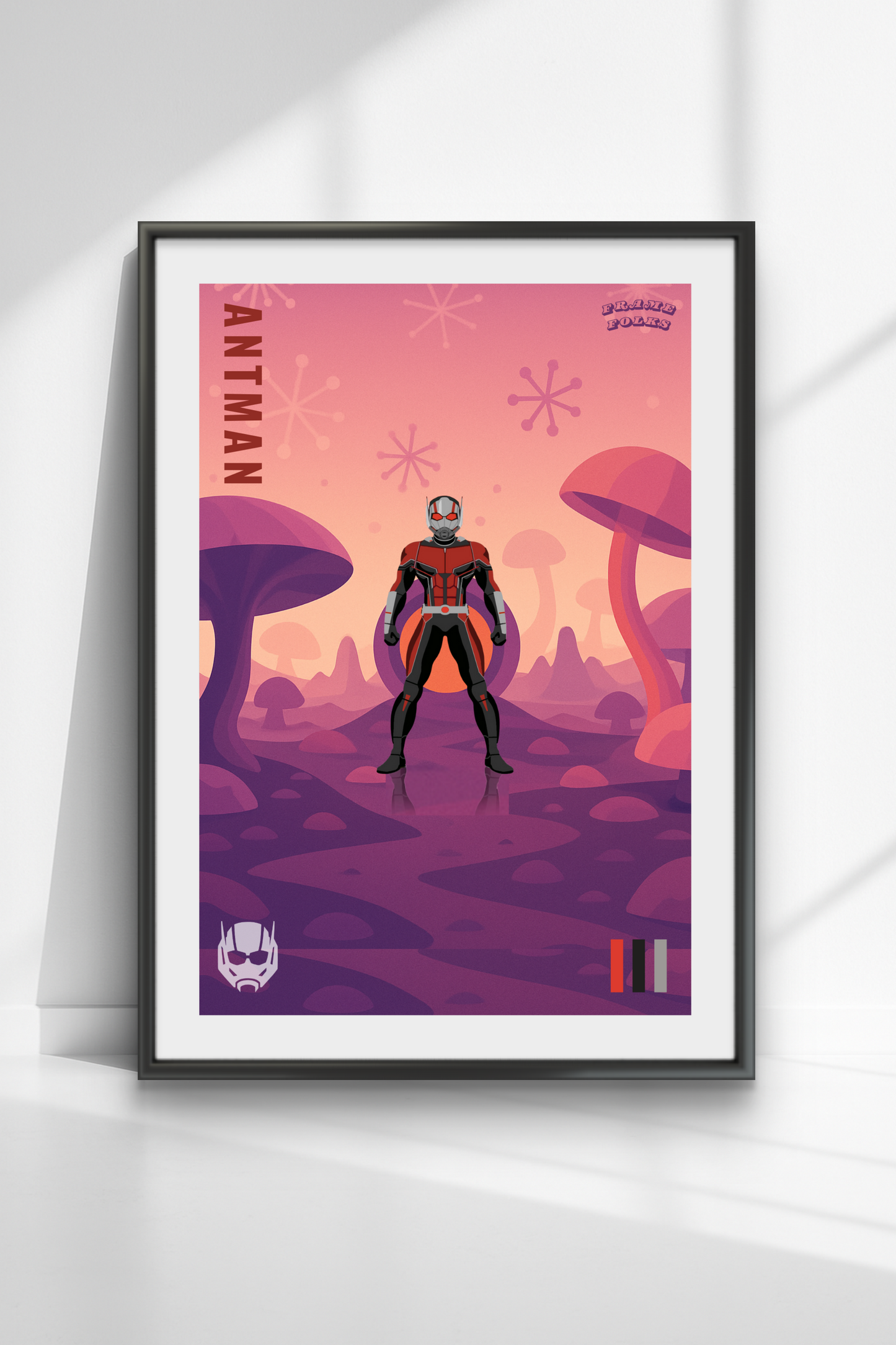 Quadro Homem Formiga - Reino Quântico