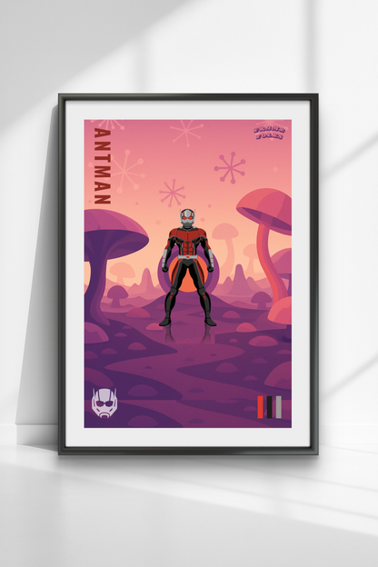 Quadro Homem Formiga - Reino Quântico