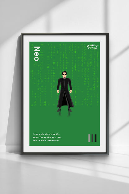 Quadro Neo - Matrix - Digital Rain
