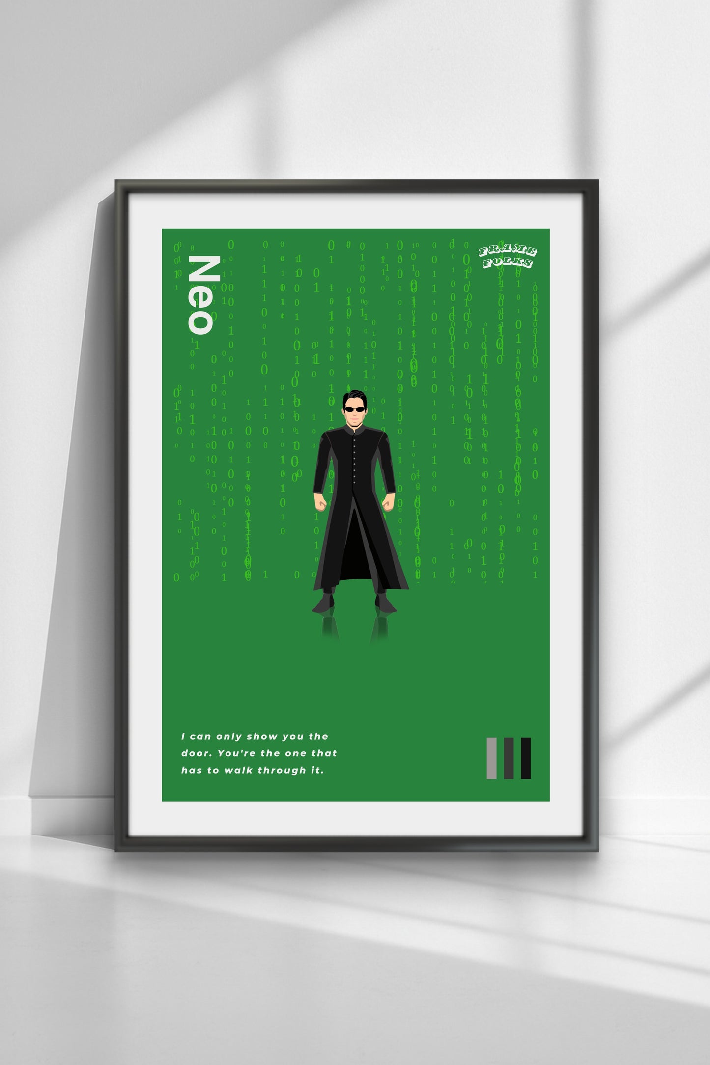 Quadro Neo - Matrix - Digital Rain