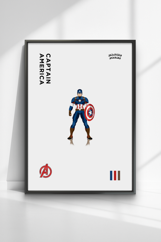 Quadro Capitão America - Vingadores