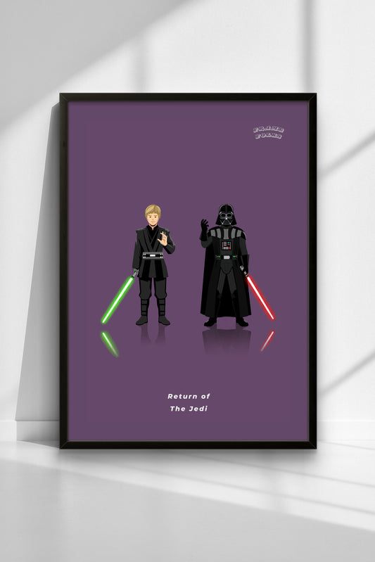 Quadro Star Wars - O Retorno de Jedi