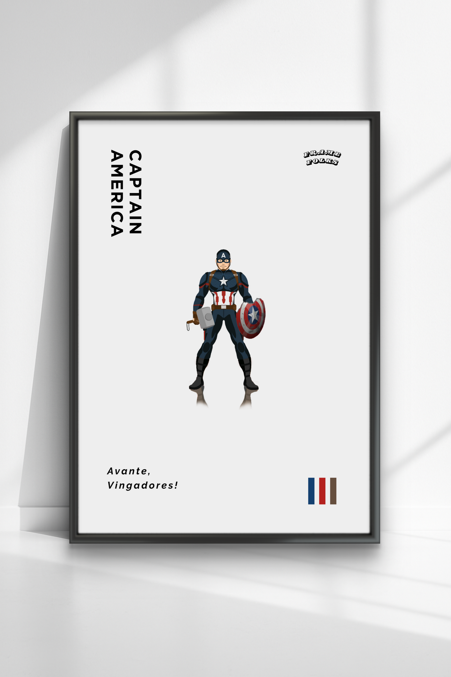 Quadro Capitão America - Endgame