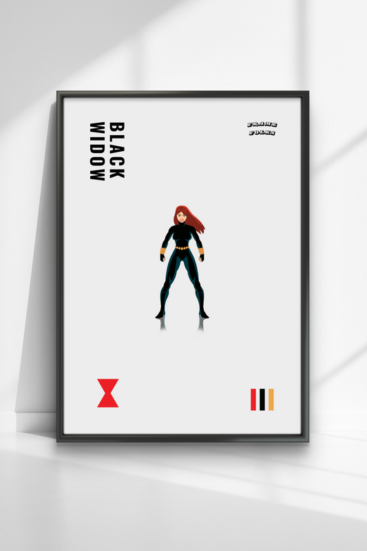 Quadro Viúva Negra - Clássica