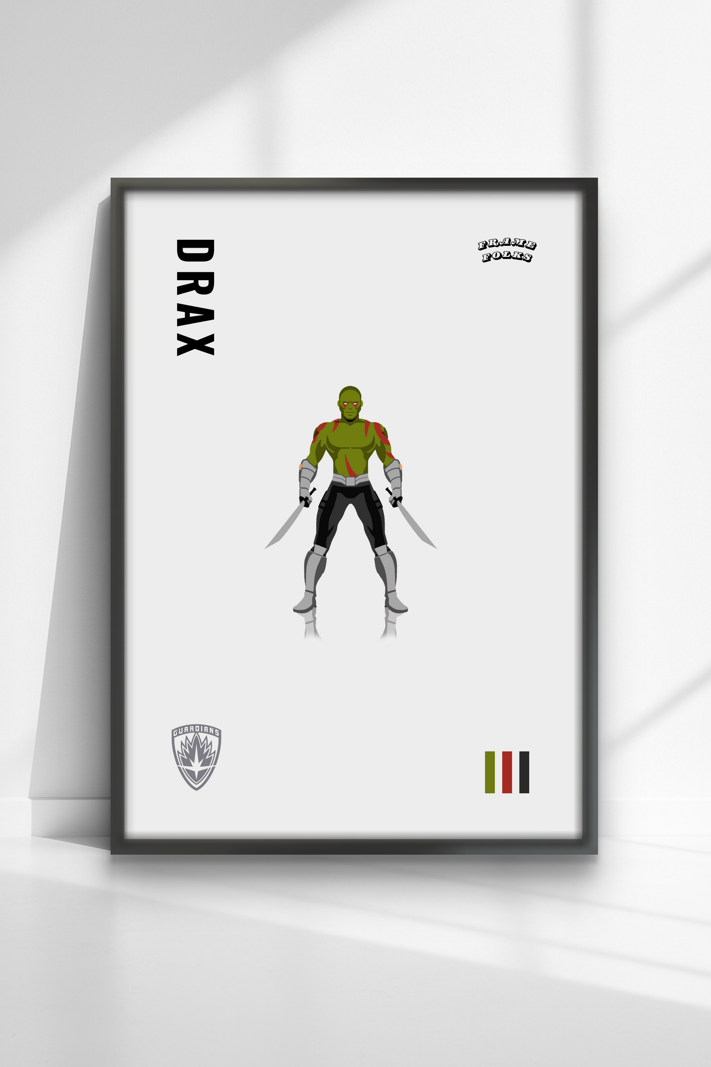 Quadro Drax - Armadura