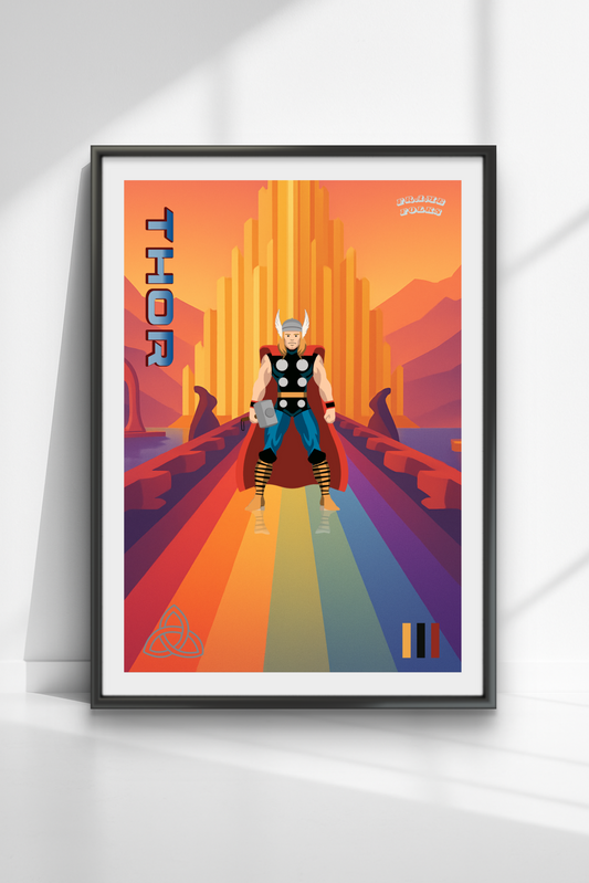 Quadro Thor - Clássico - Asgard
