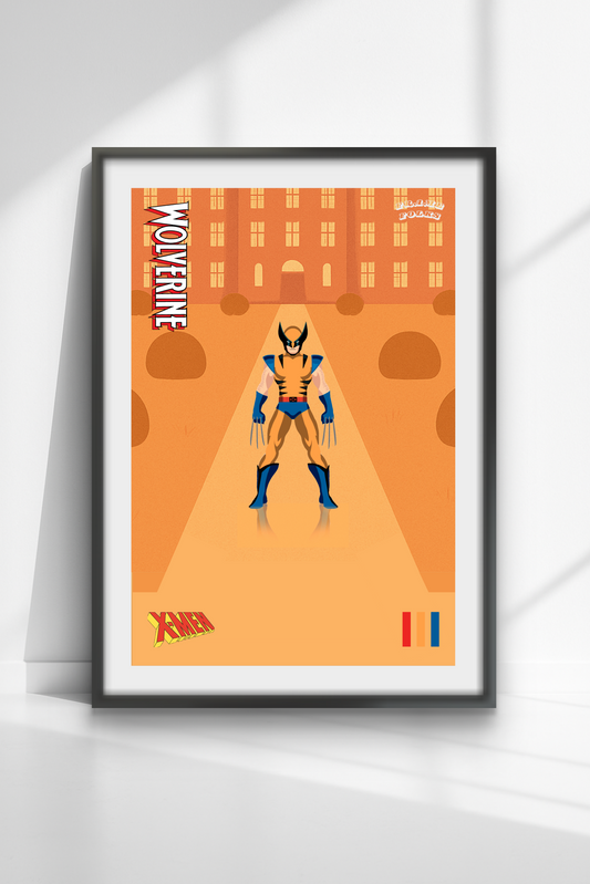 Quadro Wolverine 90's - Mansão X
