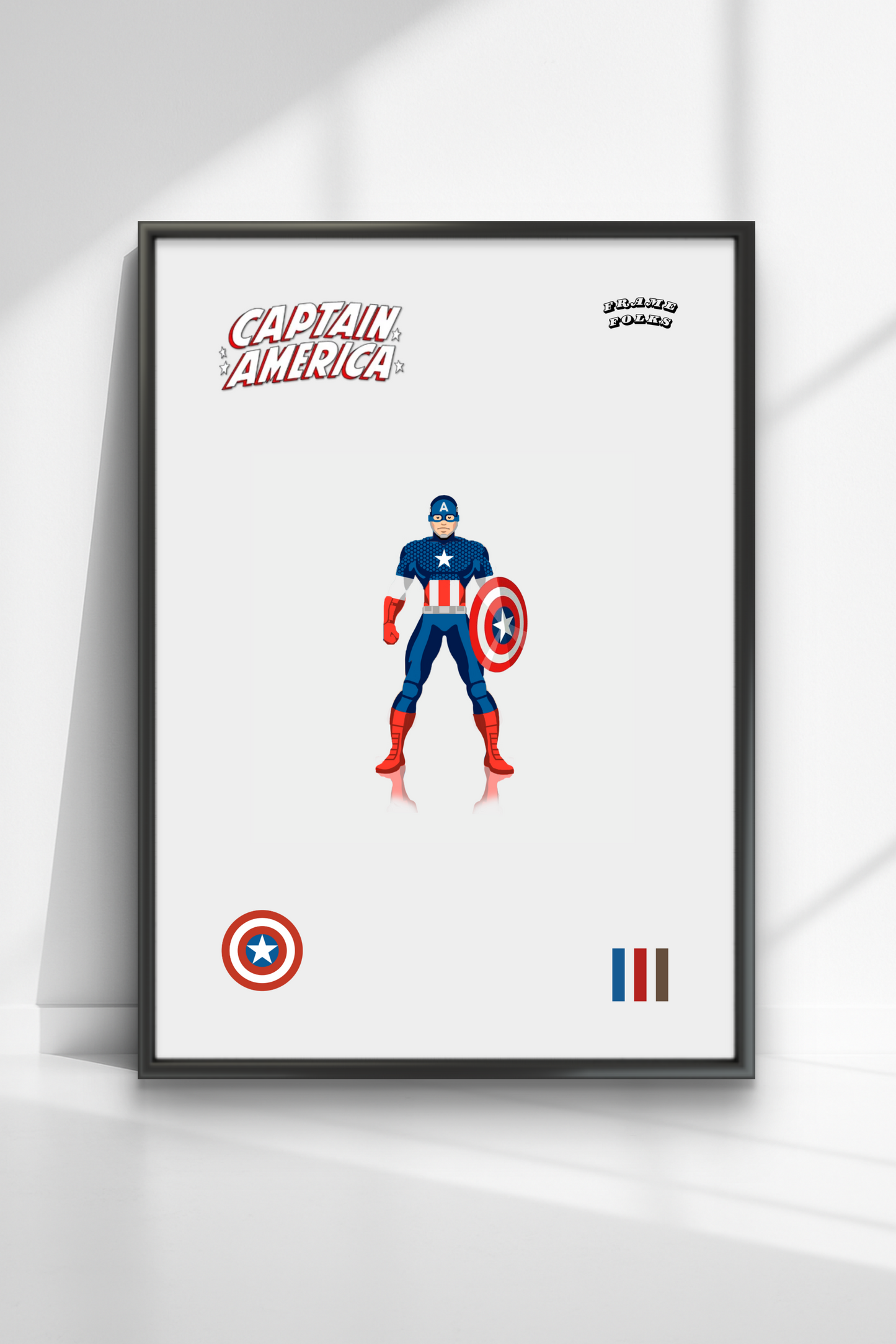 Quadro Capitão America