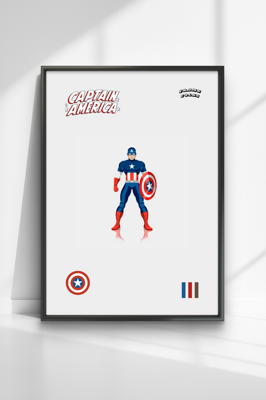 Quadro Capitão America