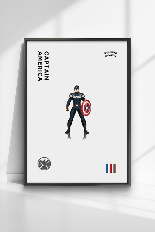Quadro Capitão America - Shield