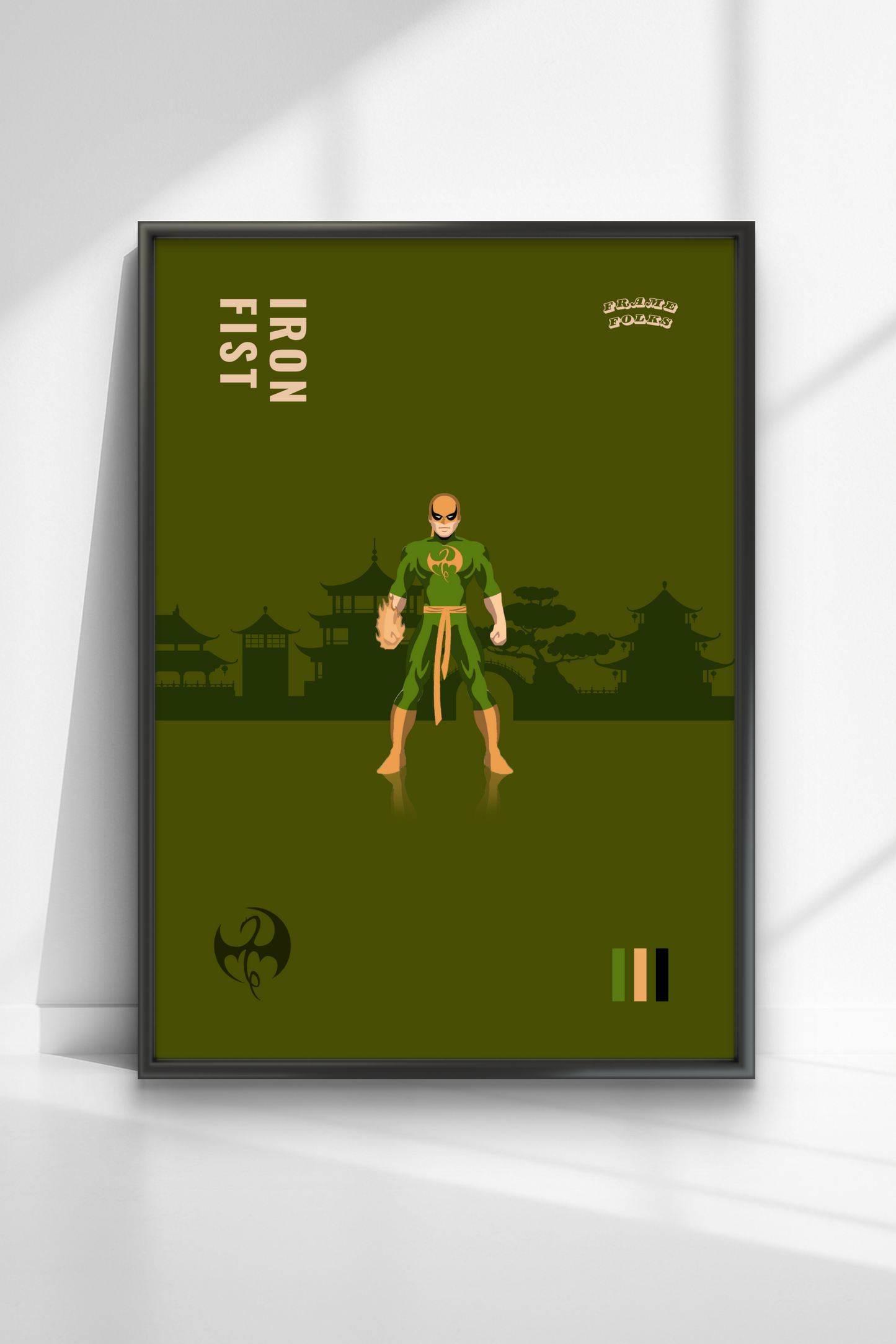 Quadro Punho de Ferro - Kunlun