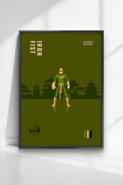 Quadro Punho de Ferro - Kunlun