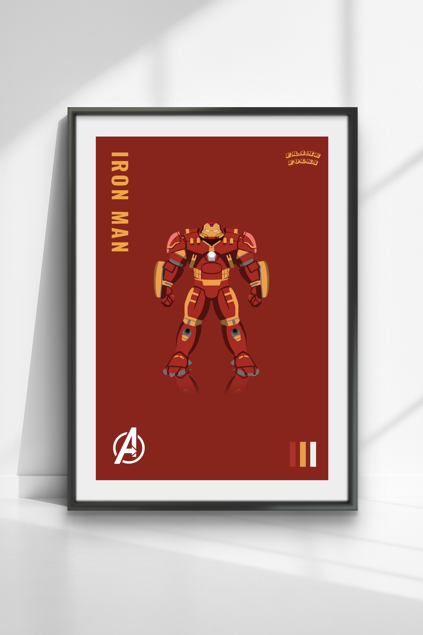 Quadro Homem de ferro - Hulkbuster Red