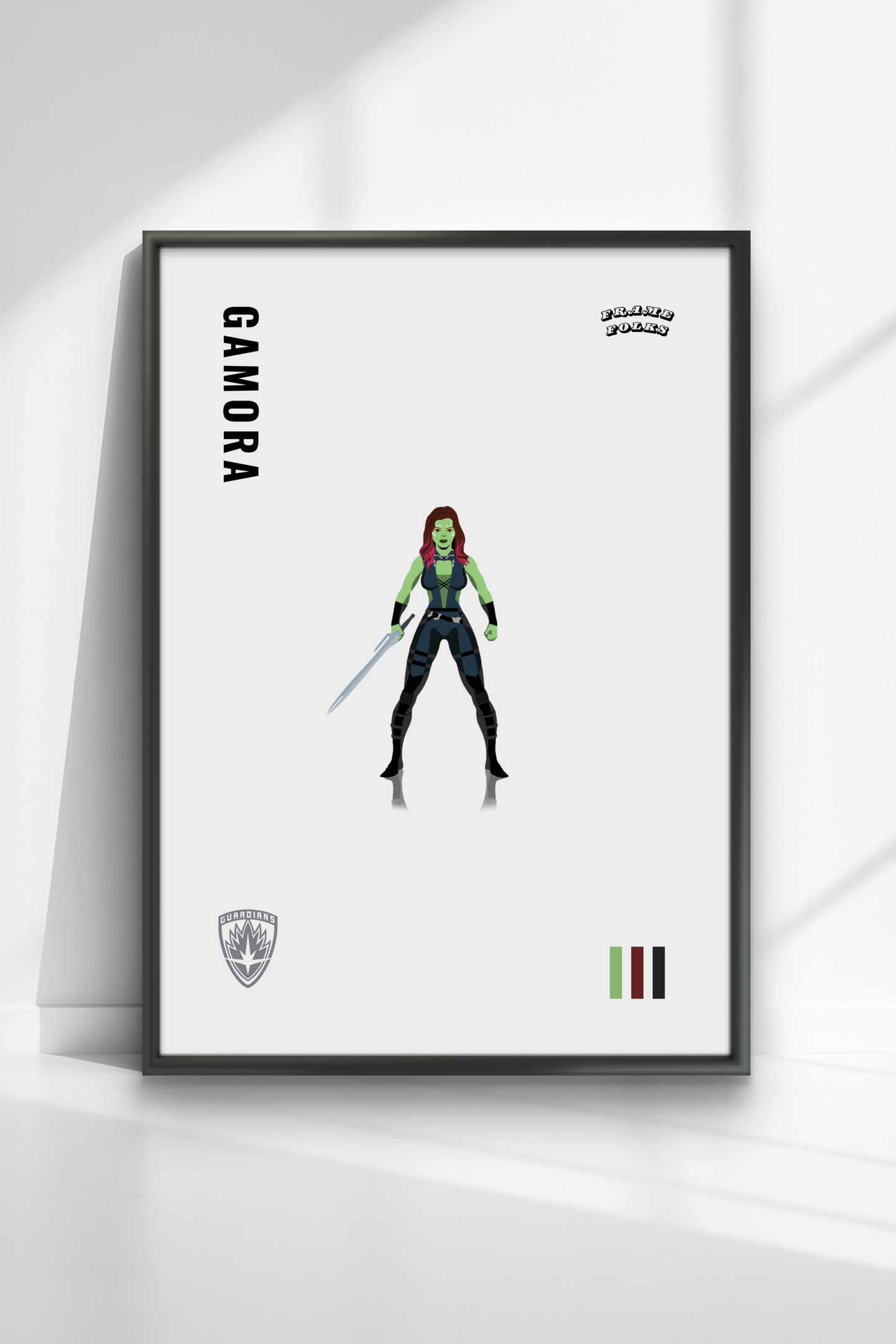 Quadro Gamora - Guardiões da Galáxia