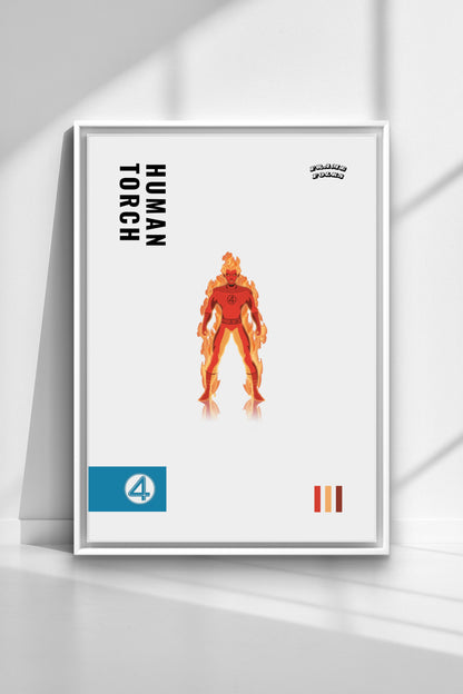 Quadro Tocha Humana - Filme