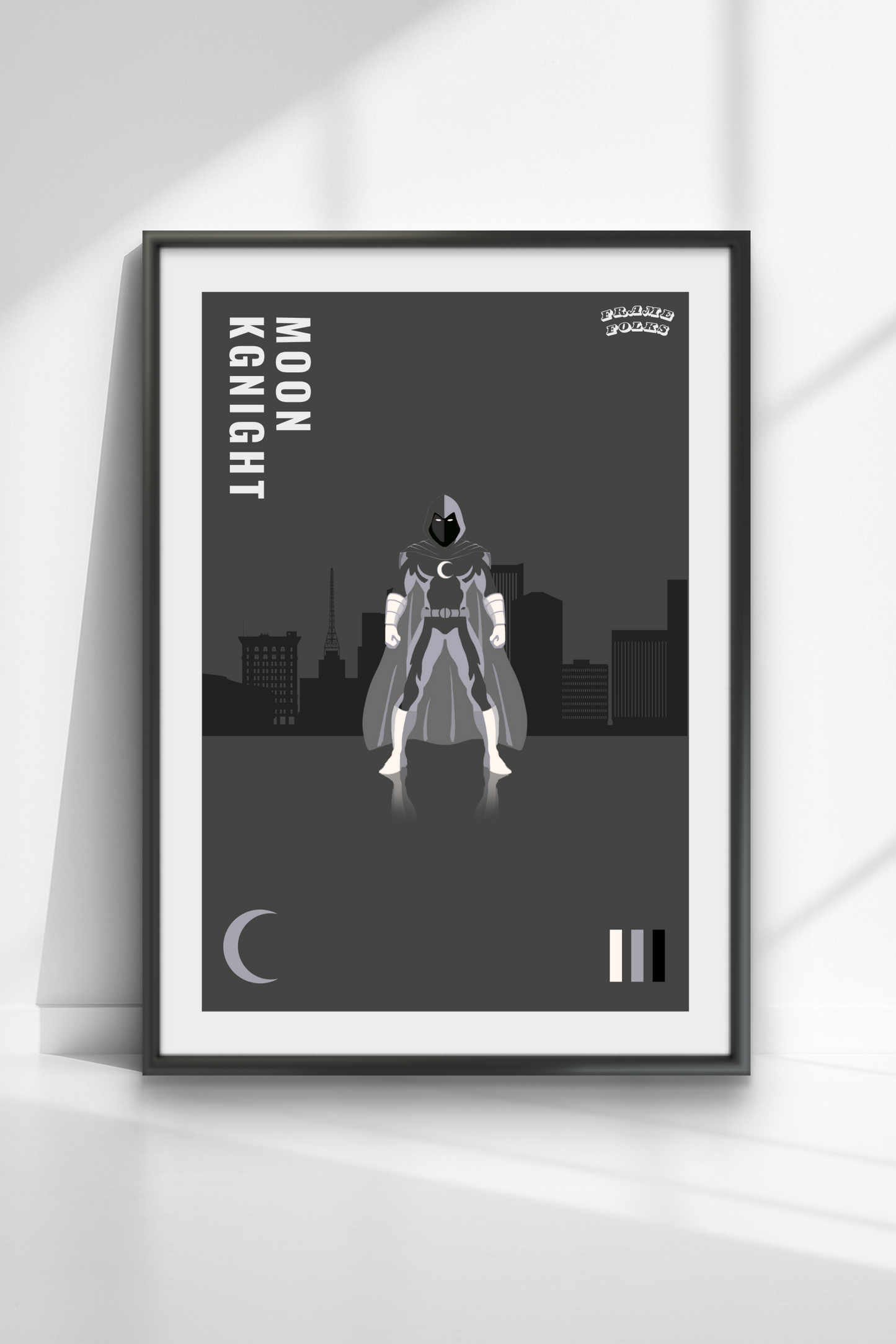 Quadro Cavaleiro da Lua - Dark City