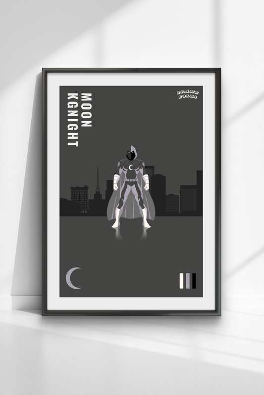 Quadro Cavaleiro da Lua - Dark City