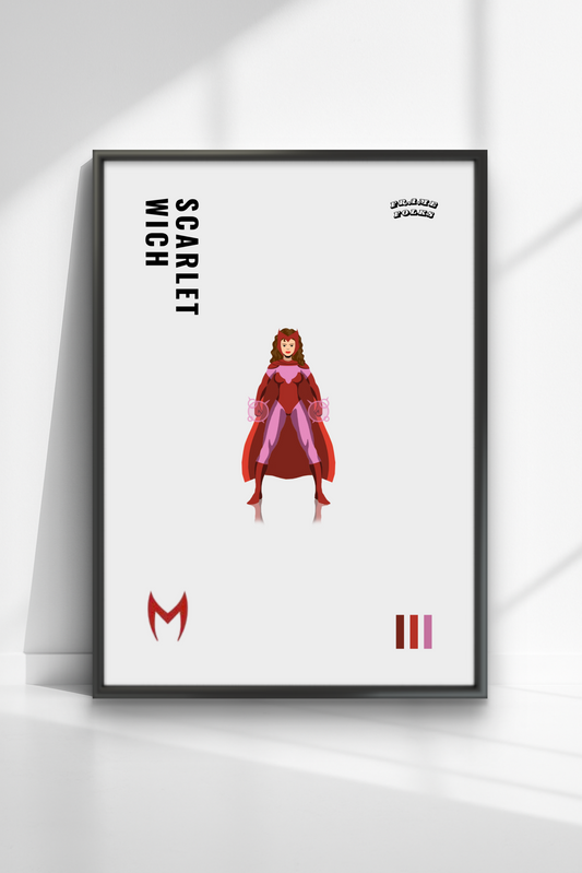 Quadro Feiticeira Escarlate - Clássica