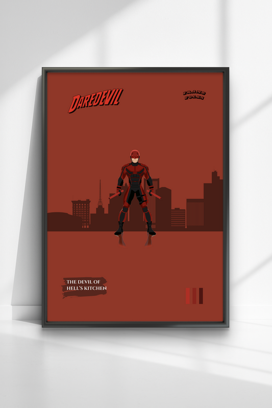 Quadro Demolidor - The Devil of Hell's Kitchen (Red)