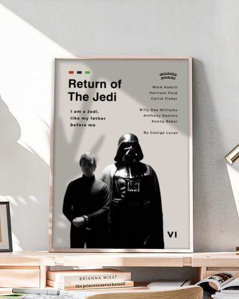 Quadro Star Wars - O Retorno de Jedi - Pôster