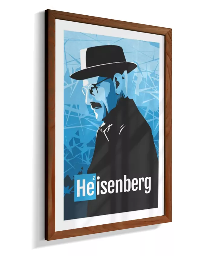 Quadro Heisenberg - Breaking Bad