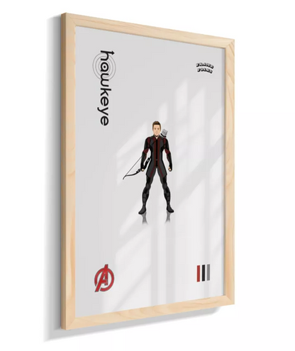 Quadro Gavião Arqueiro - Vingadores