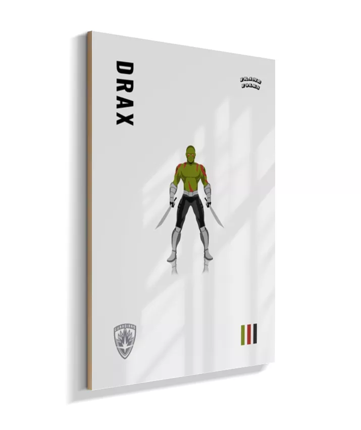 Quadro Drax - Armadura