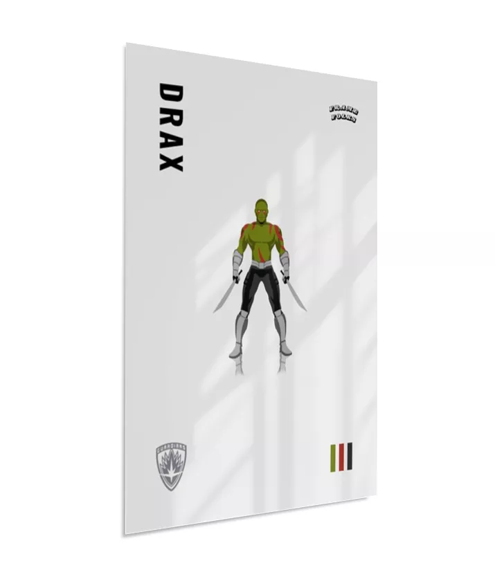 Quadro Drax - Armadura