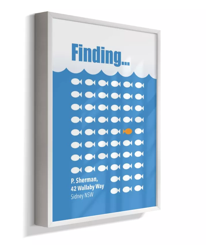 Quadro Procurando Nemo