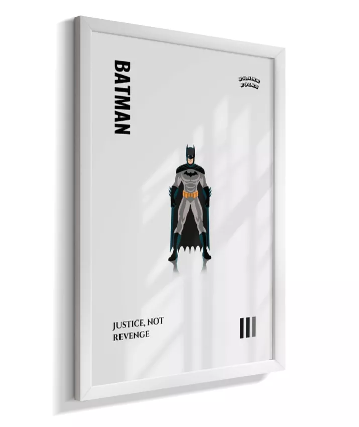 Quadro Batman - Justice, not revenge