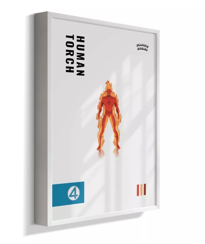 Quadro Tocha Humana - Filme