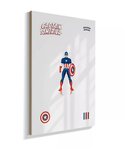 Quadro Capitão America