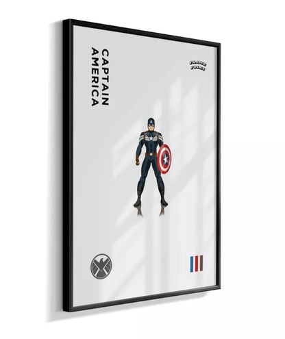 Quadro Capitão America - Shield