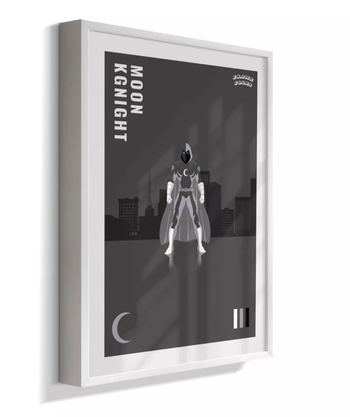 Quadro Cavaleiro da Lua - Dark City