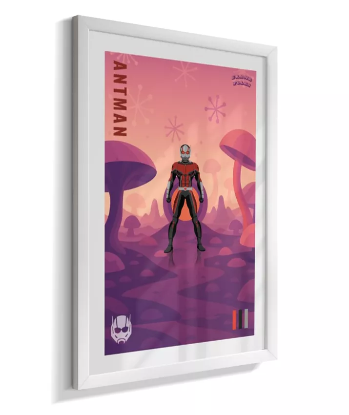 Quadro Homem Formiga - Reino Quântico