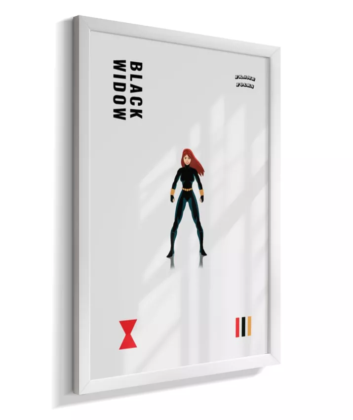 Quadro Viúva Negra - Clássica